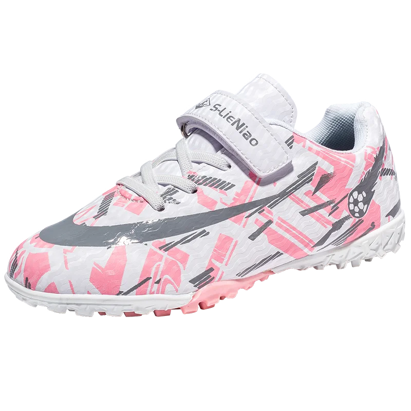 Kids Football Boots Soccer Shoes FG/TF School Football Boots Boys Girls Cleats Grass Sneakers Child Outdoor Athletic Training