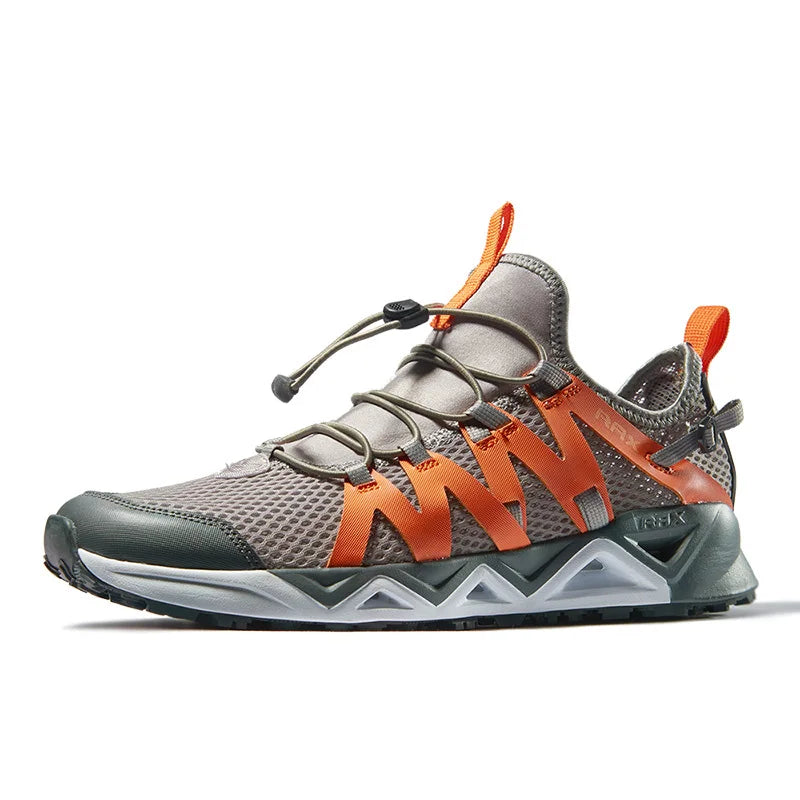 Rax Men's Aqua Upstreams Shoes Quick-drying Breathble Fishing Shoes Women Hole PU Insole Anti-slip Water Shoes hiking