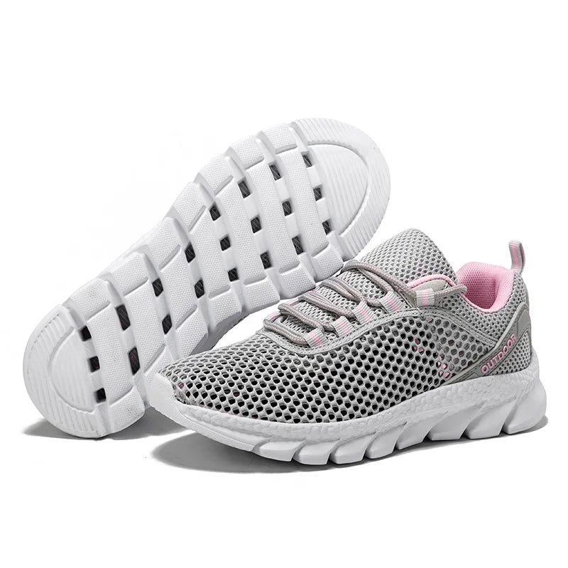 Men Women Quick-Dry Wading Shoes Water Shoes Breathable AquaIn Upstream Antiskid Outdoor Sports Wearproof Beach Sneakers 39-46