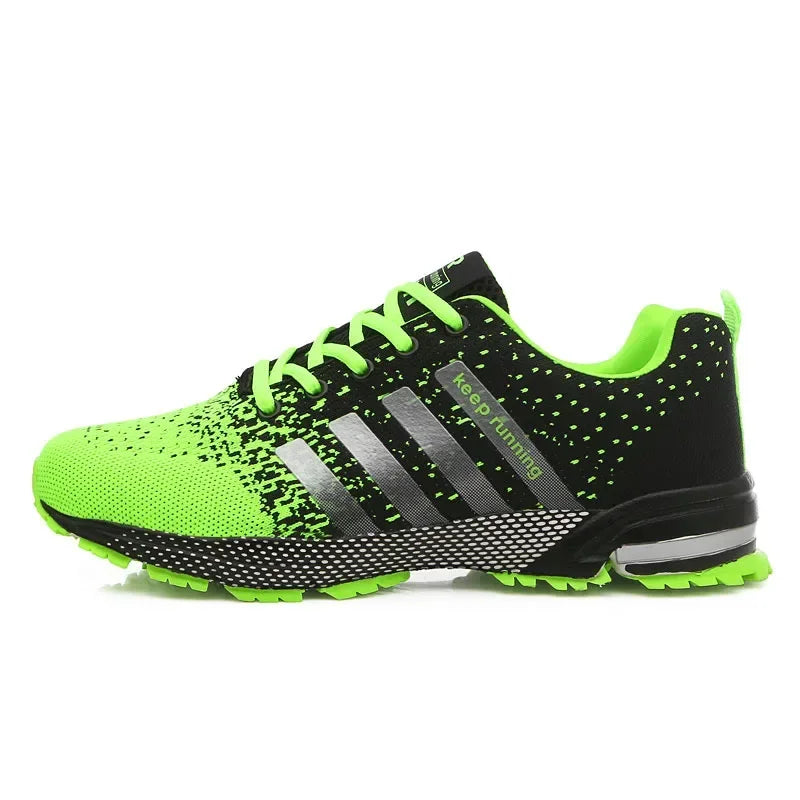 Men's and Women's Flats Fashion Casual Sneakers Couple Walking Shoes Plus Size 36-48 Breathable Fitness Running Shoes Men Shoes
