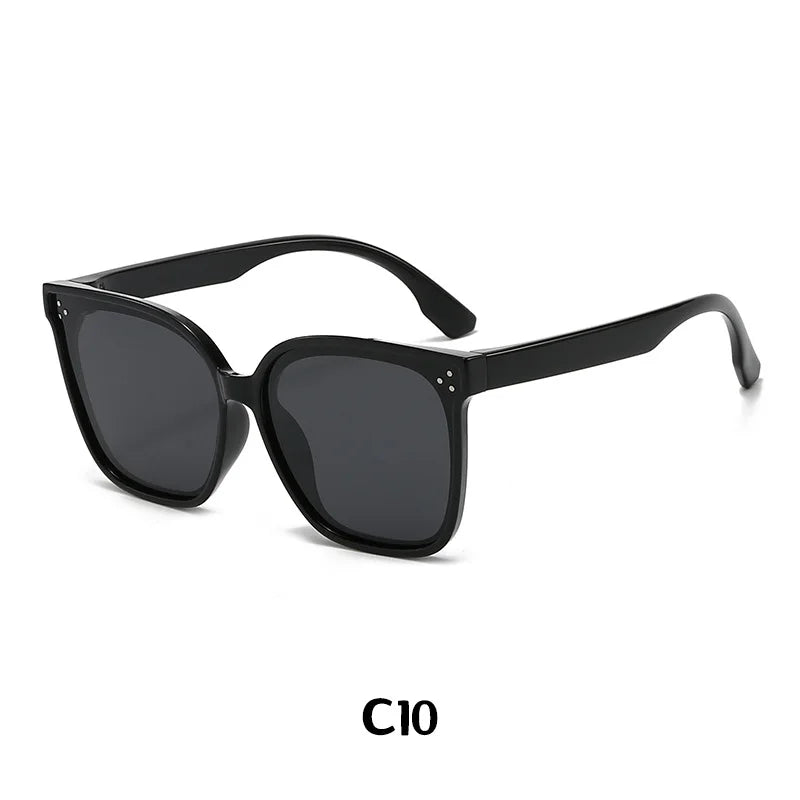 Children's Sunglasses Large Frame Fashionable Sunshade Anti-ultraviolet Silicone Polarized Children's Glasses 23048 23048
