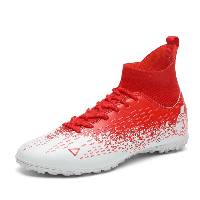 Teenage Adult Football Shoes New Fashion Large Size Sneaker Outdoor Professional Competition Training Football Footwear 31-48