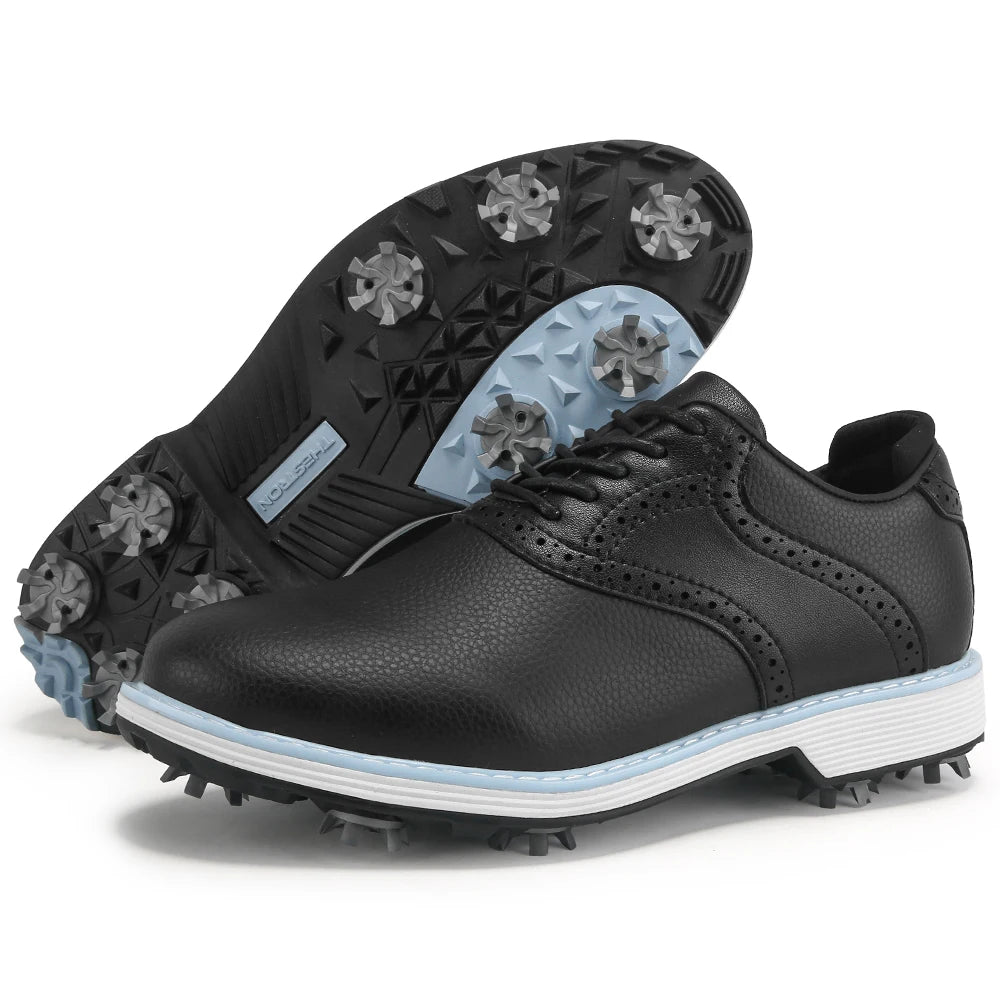 Ladies' Professional Golf Shoes, Fashionable Casual Walking Shoes, Outdoor Fitness Non Slip Comfortable Golf Sports Shoes