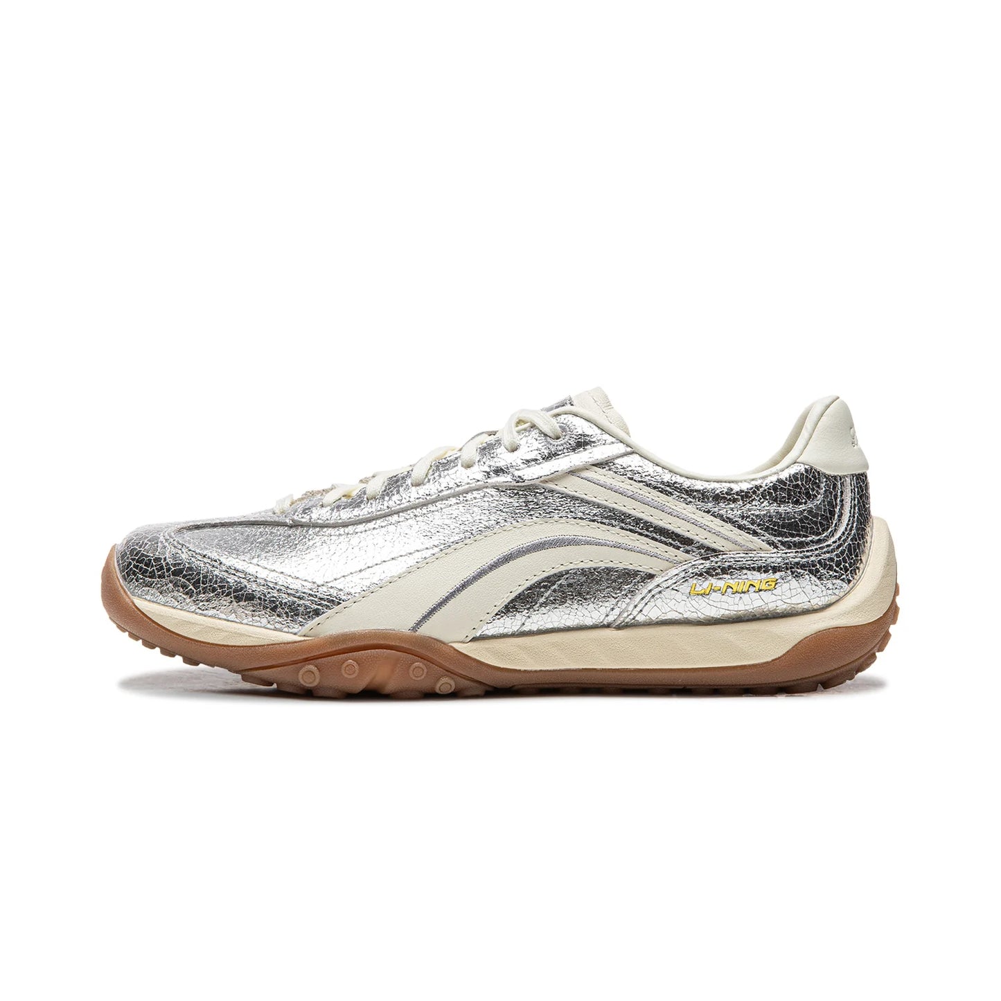 Li-Ning Unisex FEELING FLOW Lifestyle Shoes Cushion Rebound Retro Fashionable Thin Sole Li-Ning Classic Casual Sneakers AGCW002