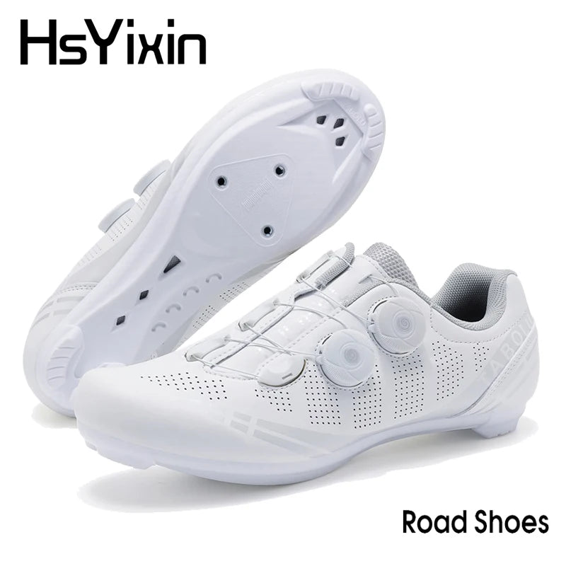 MTB cycling shoes breathable men and women off-road mountain bike cycling shoes self-locking speed mountain bike pedal shoes