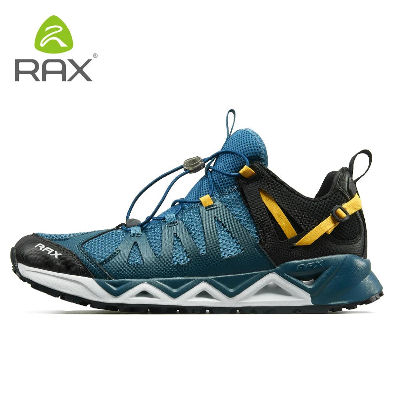 RAX Novos Sapatos de Caminhada de Verão para Homem e Mulher, Respiráveis, para Caminhada em Riachos, Trekking, Aqua Shoes, Pesca Outdoor, Campismo e Sneaker para Homem