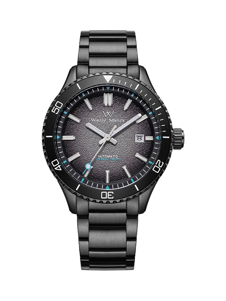 WM Watch Automatic Mechanical Dive Watch Man MIYOTA 8215 Waterproof Stainless Steel Sapphire Welly Merck Diving Watches WM046