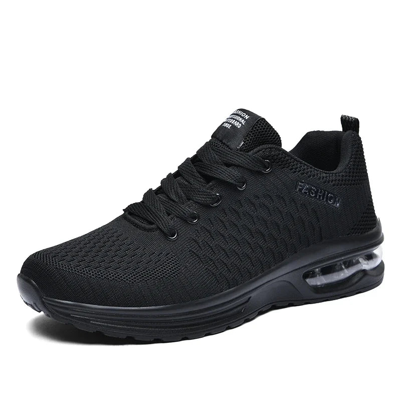 Mens Running Shoes Outdoor Sports Casual Mesh Tennis Shoes Lace-up Lightweight Gym Jogging Shoes for Men 2024 New Male Sneakers