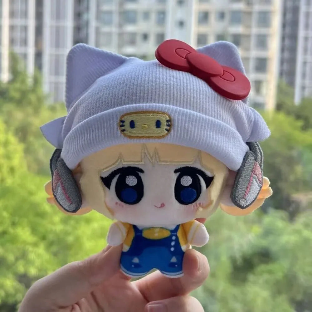 10cm Overwatch Juno -pehmonukkekoriste, sarjakuvatyylinen OW Juno -pehmolelu, reppunukke faneille, keräily- ja syntymäpäivälahja