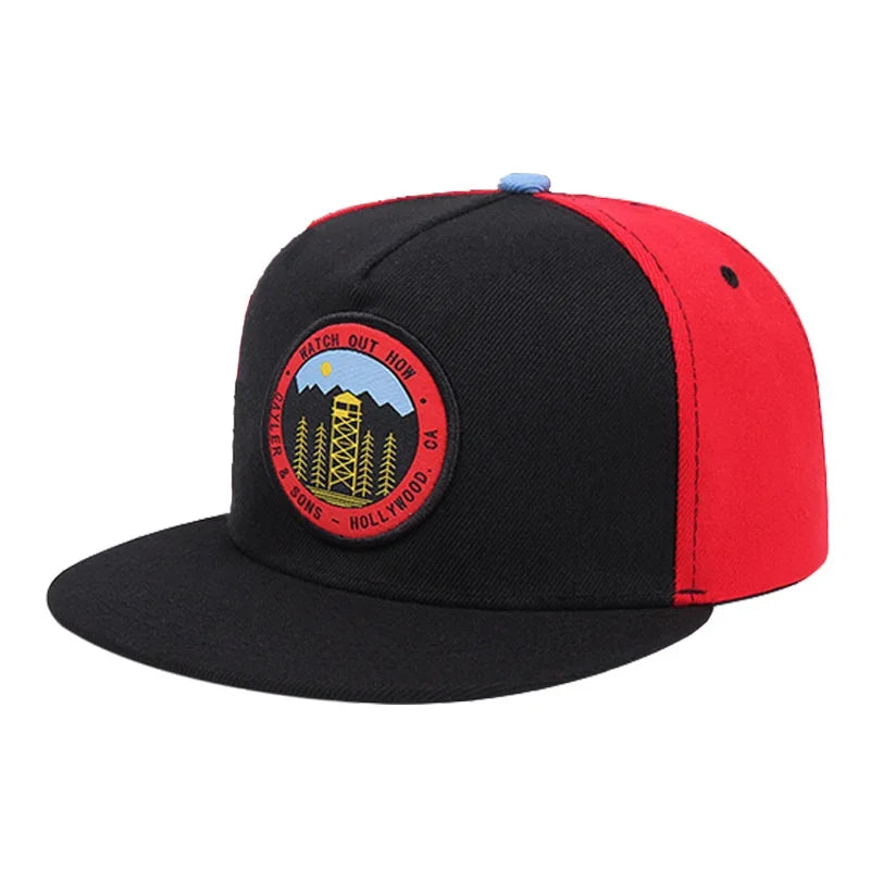 Luxury One Don't Mercy Cap Men Hats Flat Top Baseball Man Cap Women Men Adjustable Snapback Gorras Hombre Sports HipHop Sun Hat