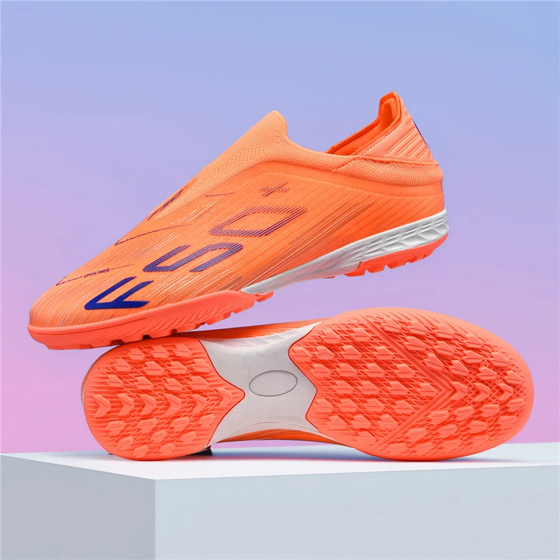 New Men Football Boots Match Cleats High-quality Futsal Indoor Sneakers Non-Slip Grass Soccer Shoes Hot-selling High-top Outdoor