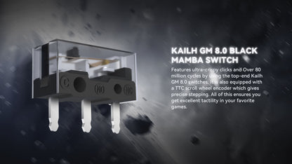 ATTACK SHARK R3 геймърска мишка от магнезиева сплав 8K SUPERLIGHT 8000Hz 6 регулируеми DPI до 26000 PAW3395 BT/2.4G безжична/жична