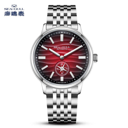 Seagull Watch 39.5mm Men's Watch 5Bar Waterproof Automatic Mechanical Watches Luminous Watches for Man 6180 relogio masculino