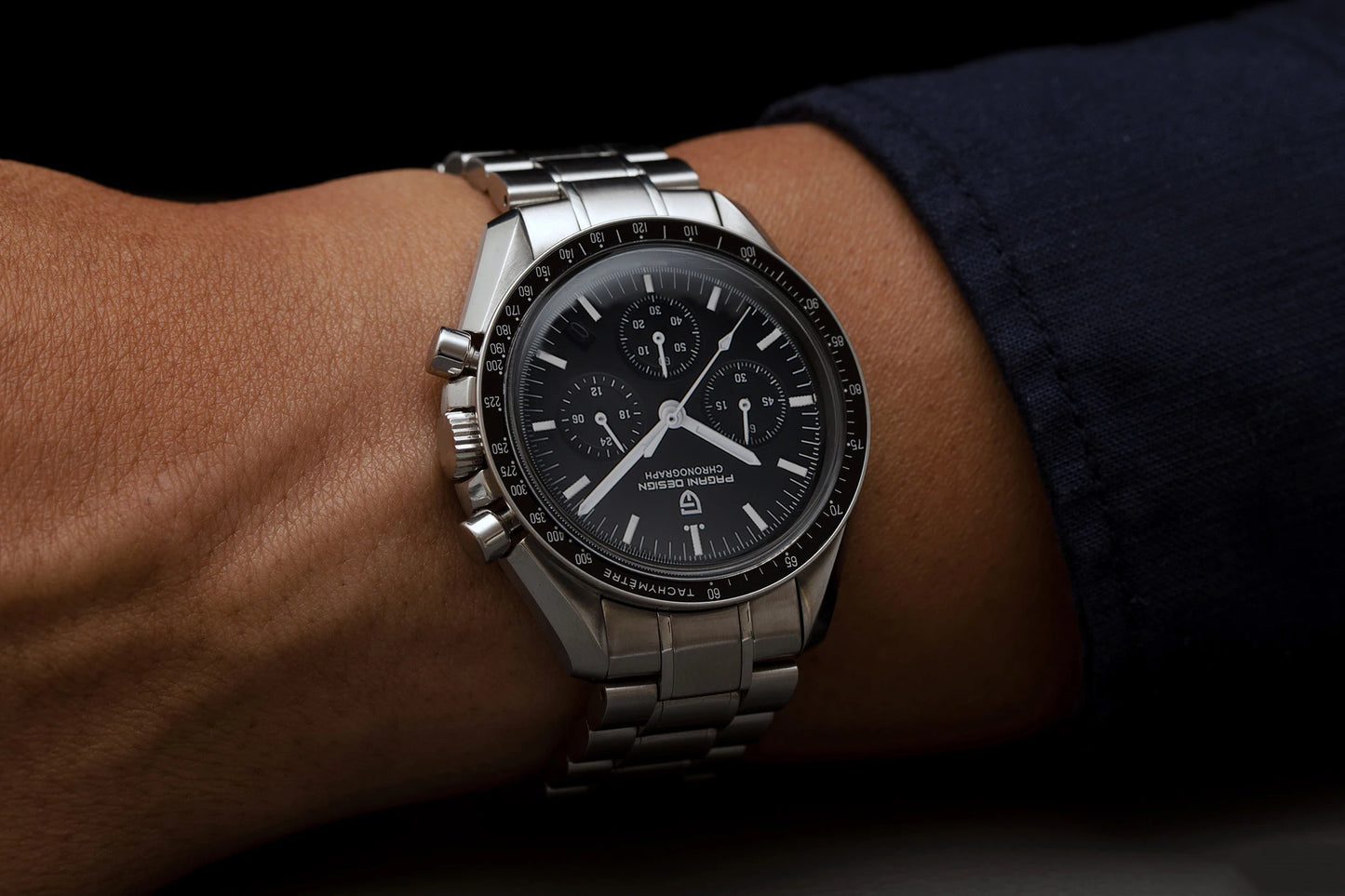 PAGANI DESIGN 2025 New AK Project Men's Watches Luxury Quartz Wrist Watch For Men AR Sapphire Speed Chronograph Automatic Date