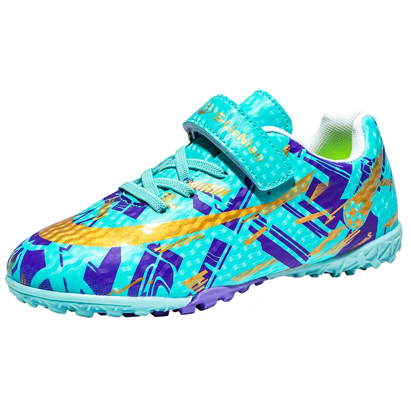 Kids Football Boots Soccer Shoes FG/TF School Football Boots Boys Girls Cleats Grass Sneakers Child Outdoor Athletic Training
