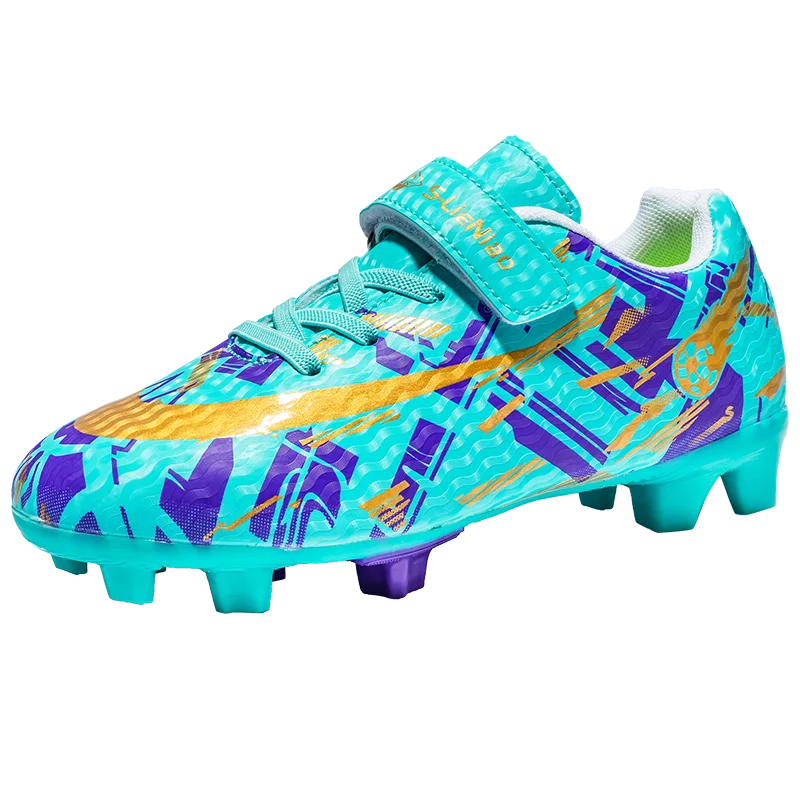 Kids Football Boots Soccer Shoes FG/TF School Football Boots Boys Girls Cleats Grass Sneakers Child Outdoor Athletic Training