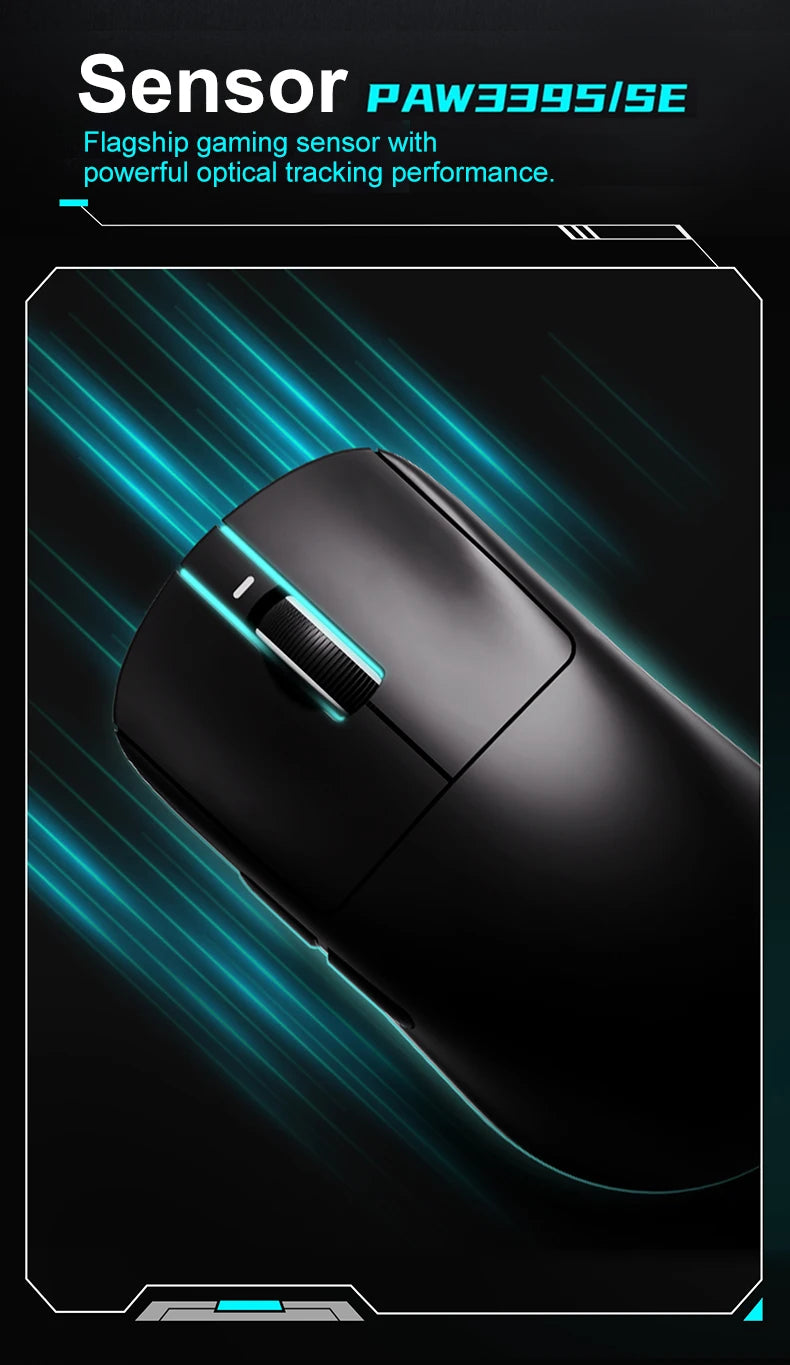 ATK VXE Dragonfly R1 Pro MAX bezdrátová herní myš PAW3395 R1 SE Plus vlastní e-sportovní FPS myš, dobíjecí, lehká
