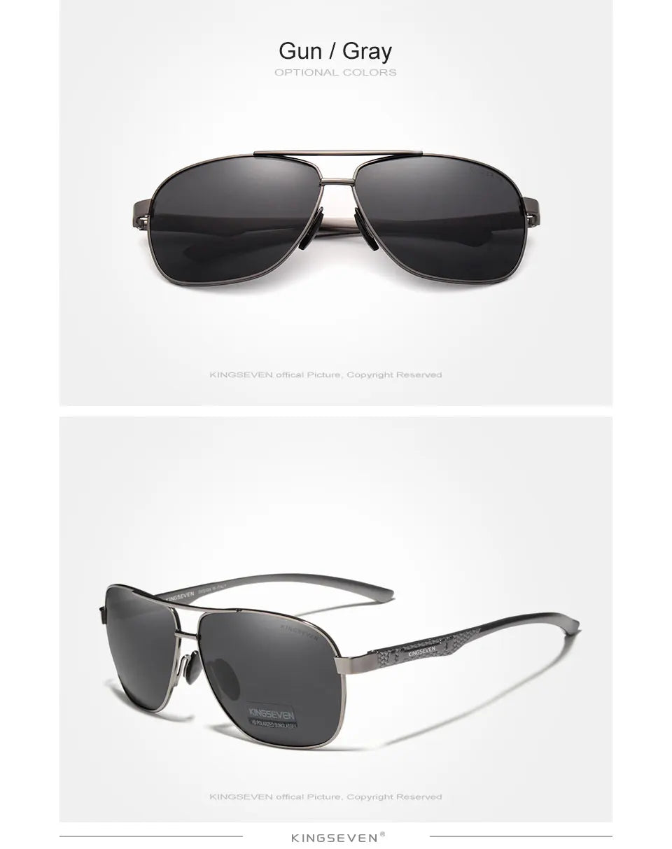 KINGSEVEN nove aluminijske muške modne sunčane naočale za putovanja i vožnju, muške naočale, Oculos band sunčane naočale N7188