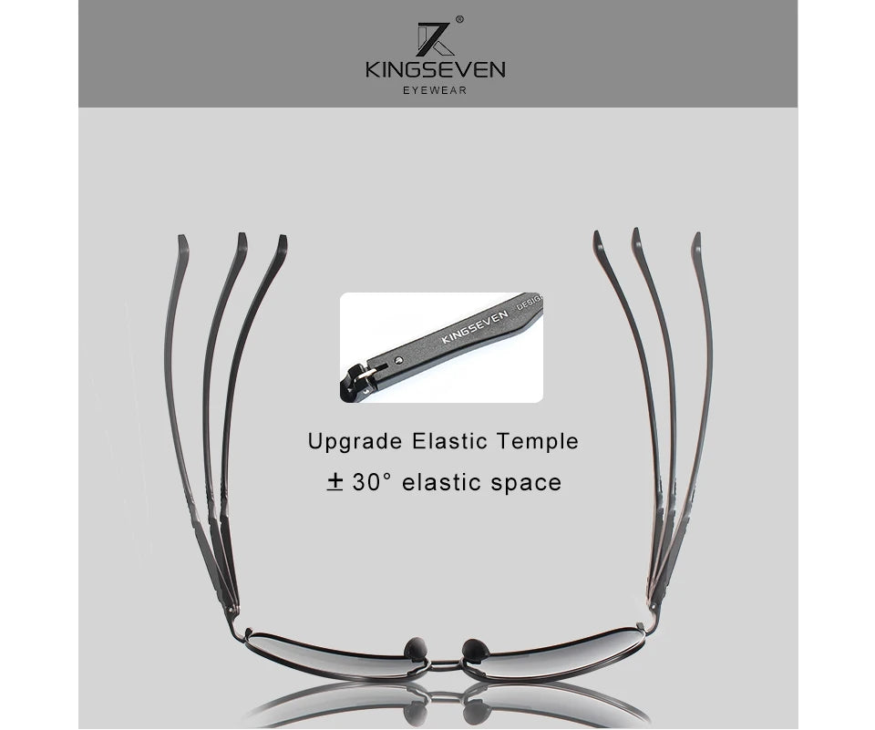 KINGSEVEN nove aluminijske muške modne sunčane naočale za putovanja i vožnju, muške naočale, Oculos band sunčane naočale N7188