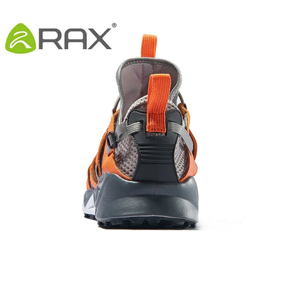 Rax Men's Aqua Upstreams Shoes Quick-drying Breathble Fishing Shoes Women Hole PU Insole Anti-slip Water Shoes hiking