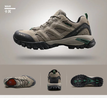 HUMTTO Hiking Shoes Men Winter Outdoor Sports Climbing Shoes Hunting Shoes Warm Women Trekking Sneakers Ankle Boots Tactical