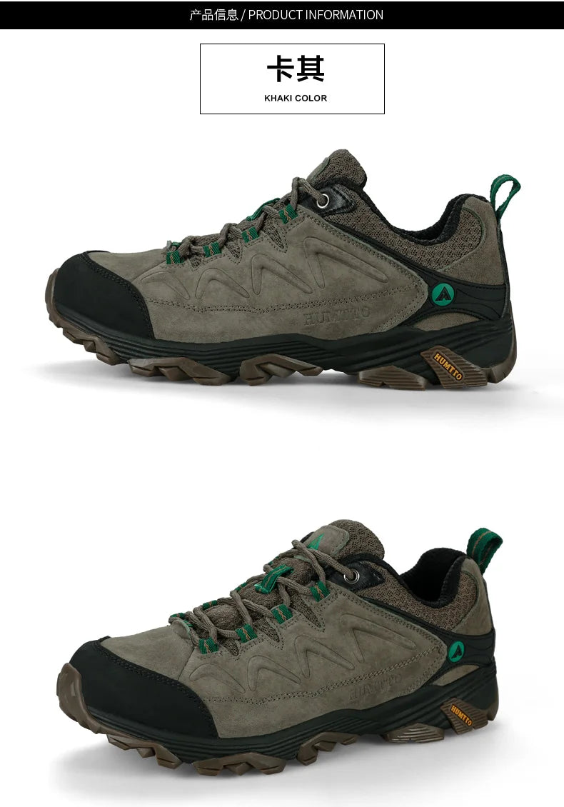 HUMTTO Hiking Shoes Men Winter Outdoor Sports Climbing Shoes Hunting Shoes Warm Women Trekking Sneakers Ankle Boots Tactical