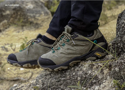 HUMTTO Hiking Shoes Men Winter Outdoor Sports Climbing Shoes Hunting Shoes Warm Women Trekking Sneakers Ankle Boots Tactical