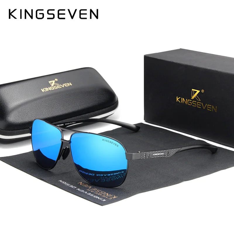 KINGSEVEN nove aluminijske muške modne sunčane naočale za putovanja i vožnju, muške naočale, Oculos band sunčane naočale N7188