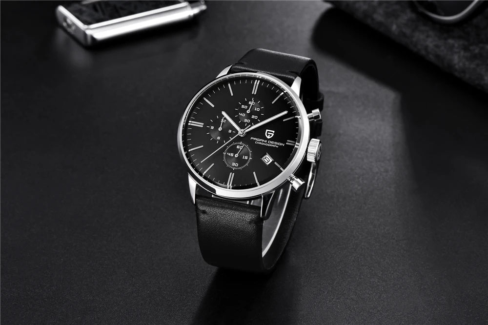 2026 New PAGANI DESIGN Brand Luxury Watches For Men Automatic Date Watch Waterproof Chronograph VK67 Movement Relogio Masculino