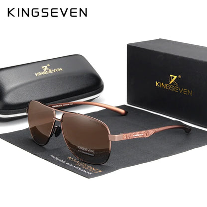 KINGSEVEN nove aluminijske muške modne sunčane naočale za putovanja i vožnju, muške naočale, Oculos band sunčane naočale N7188
