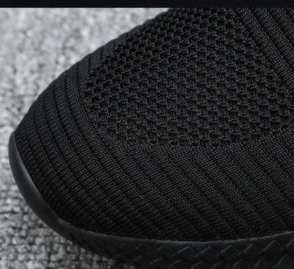 Baskets légères à la mode pour hommes, chaussures décontractées respirantes, chaussures de marche à lacets