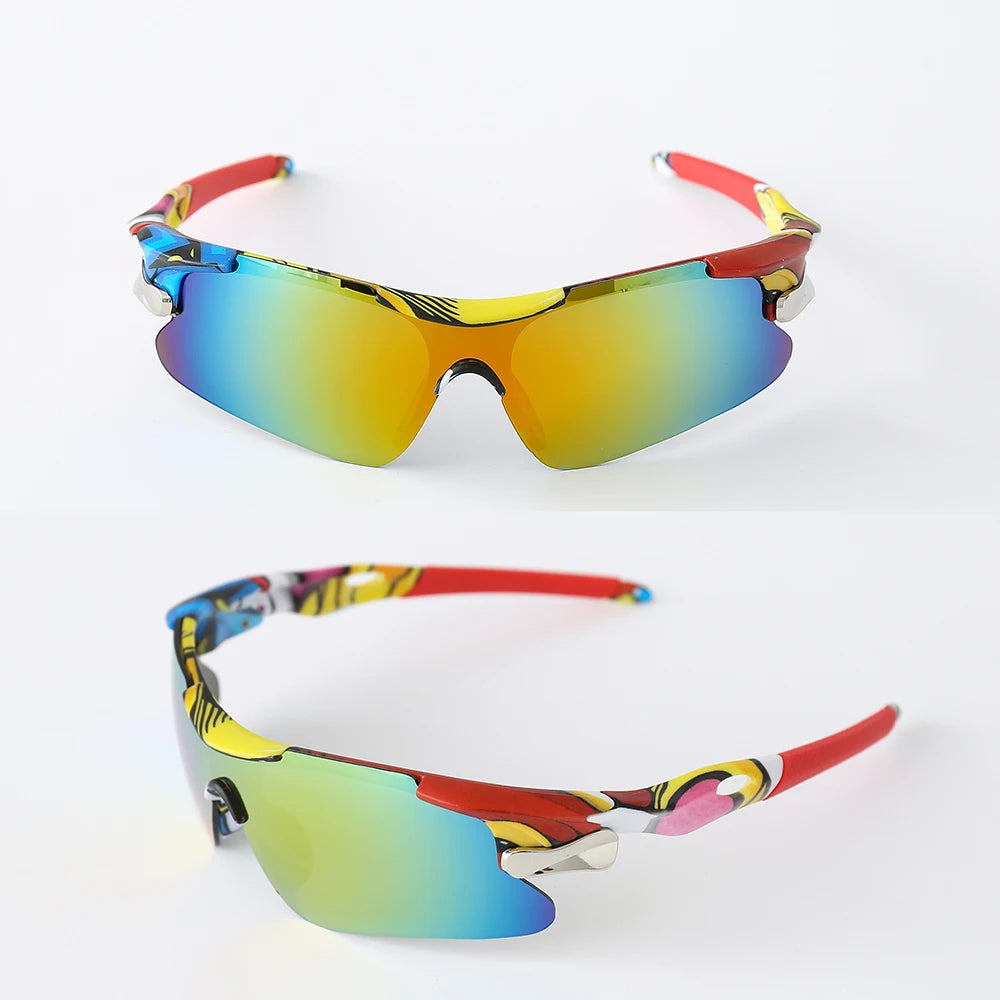 2026 UV400 Outdoor Sport Cycling Sunglasses Windproof Mountain Bike Bicycle Glasses for Men And Women Hiking Running