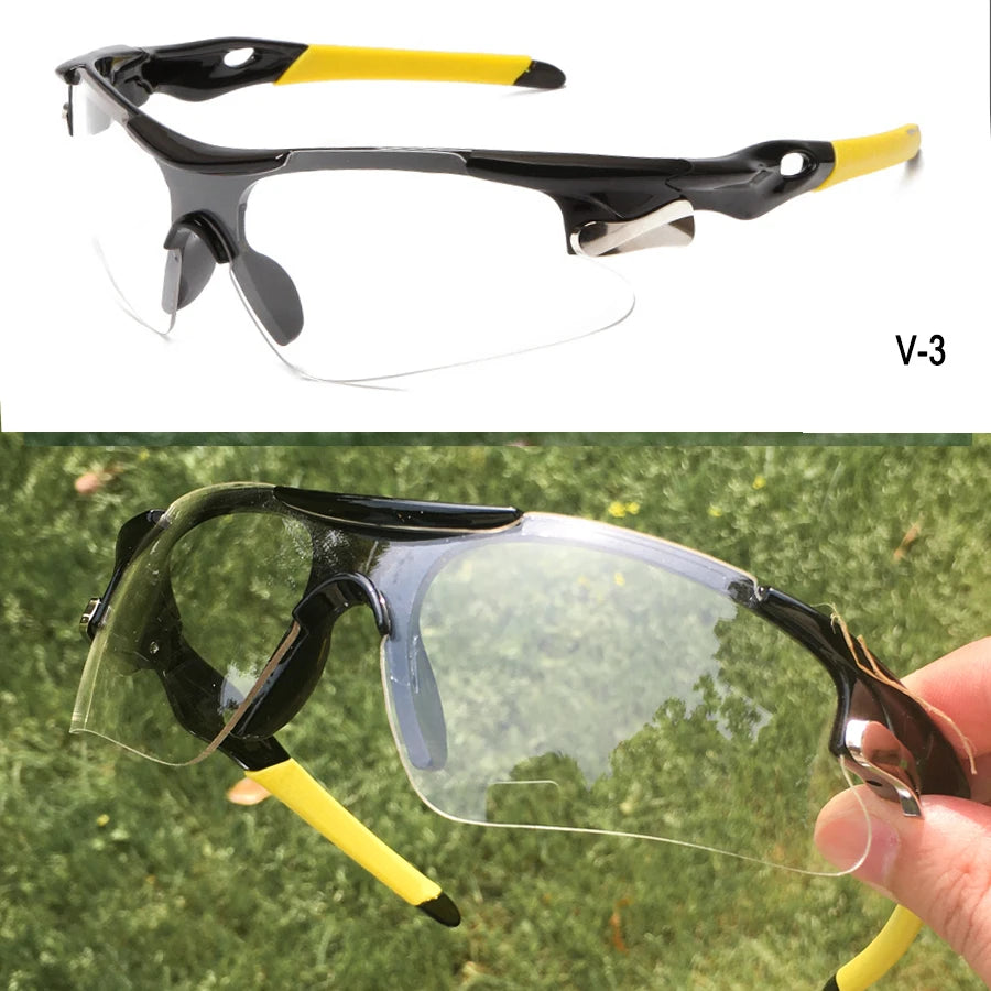 2026 UV400 Outdoor Sport Cycling Sunglasses Windproof Mountain Bike Bicycle Glasses for Men And Women Hiking Running