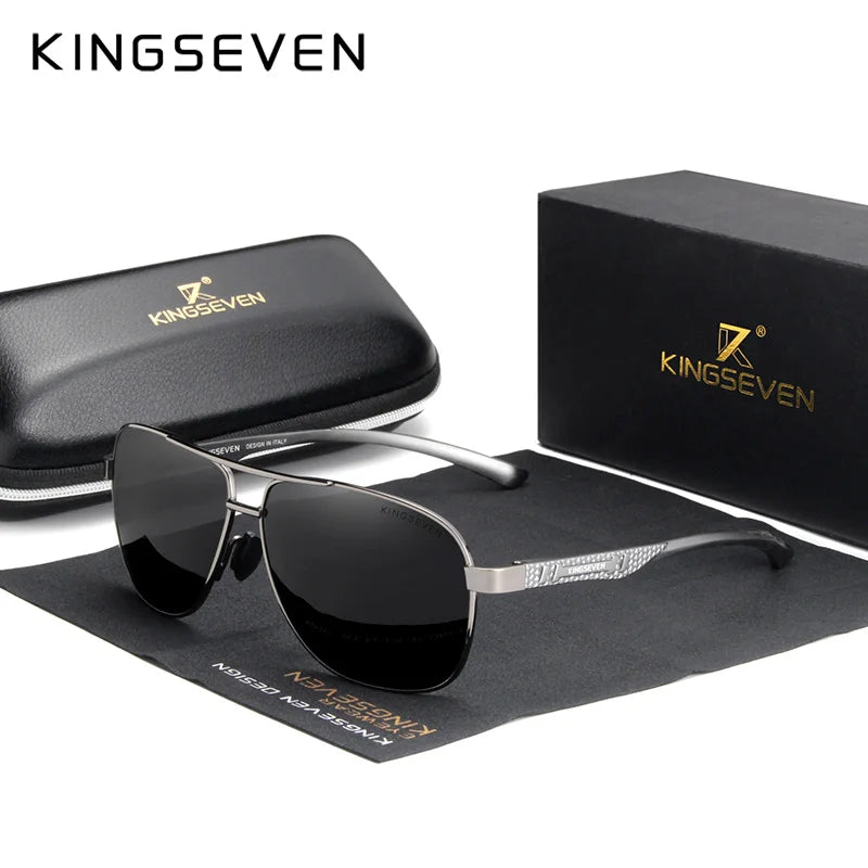 KINGSEVEN nove aluminijske muške modne sunčane naočale za putovanja i vožnju, muške naočale, Oculos band sunčane naočale N7188