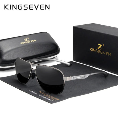 KINGSEVEN nove aluminijske muške modne sunčane naočale za putovanja i vožnju, muške naočale, Oculos band sunčane naočale N7188