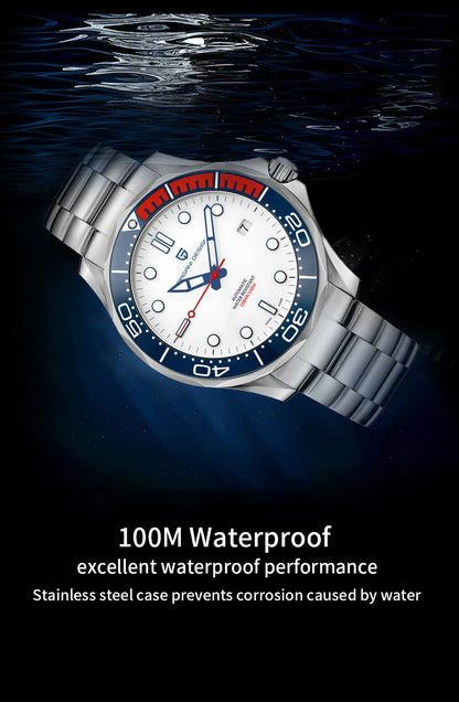 PAGANI DESIGN 007 Mechancial Wristwatch men Luxury Automatic Watch for men NH35A AR Sapphire crystal Waterproof Clock 2024 New