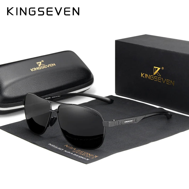 KINGSEVEN nove aluminijske muške modne sunčane naočale za putovanja i vožnju, muške naočale, Oculos band sunčane naočale N7188