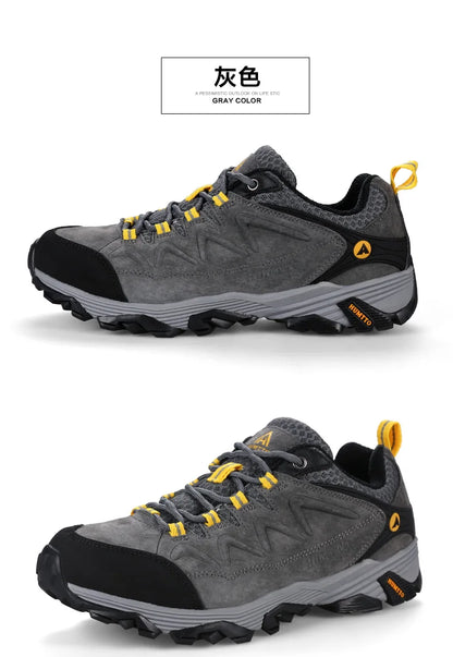 HUMTTO Hiking Shoes Men Winter Outdoor Sports Climbing Shoes Hunting Shoes Warm Women Trekking Sneakers Ankle Boots Tactical