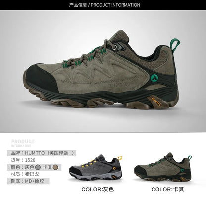 HUMTTO Hiking Shoes Men Winter Outdoor Sports Climbing Shoes Hunting Shoes Warm Women Trekking Sneakers Ankle Boots Tactical