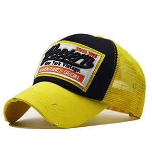 FS Brand Yellow Green Mesh Trucker Hat Summer Street Baseball Caps For Men Women Fashion Snapback Hip Hop Cap Gorra Hombre 2026