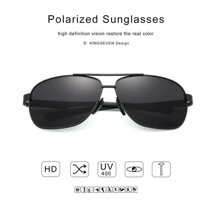 KINGSEVEN nove aluminijske muške modne sunčane naočale za putovanja i vožnju, muške naočale, Oculos band sunčane naočale N7188