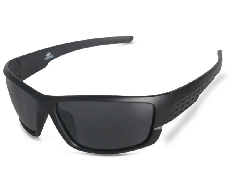 TAGION Black Plastic Polarized Sunglasses Men Outdoor Sports Sun Glasses Fishing Cycling Eyewear Male Designer Goggles UV400