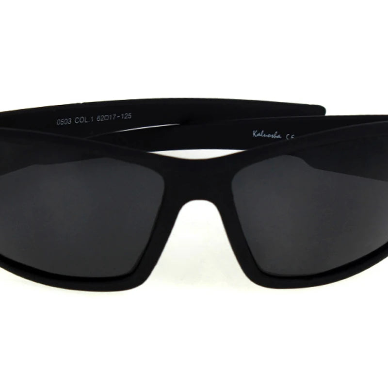 TAGION Black Plastic Polarized Sunglasses Men Outdoor Sports Sun Glasses Fishing Cycling Eyewear Male Designer Goggles UV400