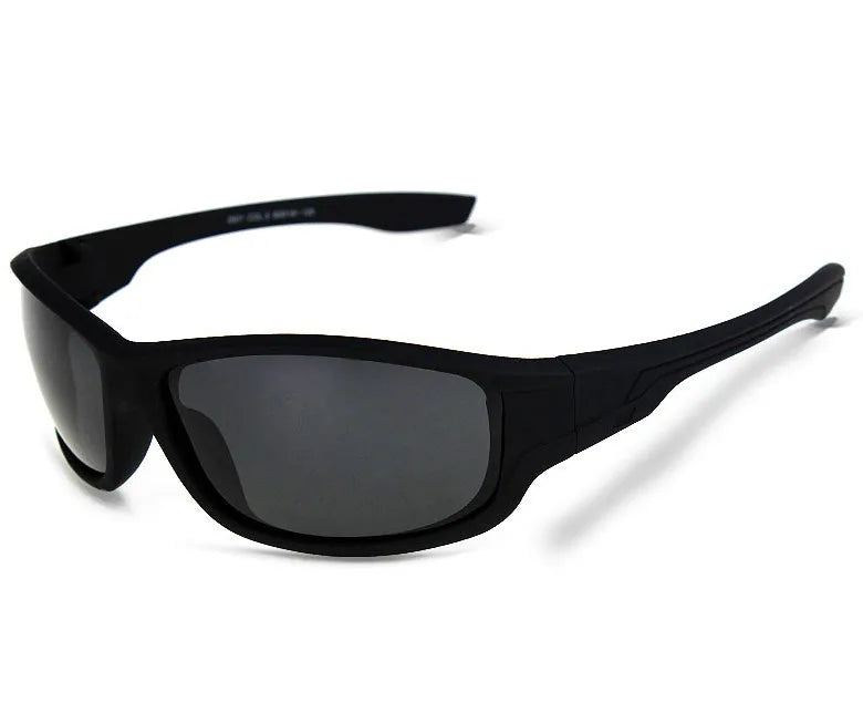TAGION Black Plastic Polarized Sunglasses Men Outdoor Sports Sun Glasses Fishing Cycling Eyewear Male Designer Goggles UV400