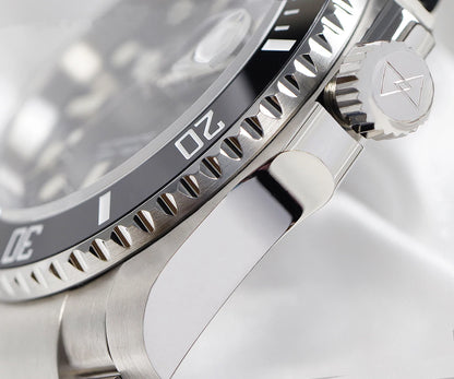 Cronos New 40mm Diver Men Watches Luxury Miyota9015 Automatic Mechanical Watch Sapphire Crytal Waterproof 200m AdjustClasp L6045