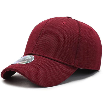 COKK Baseball Cap Men Snapback Hats Caps Men Fitted Closed Full Cap Women Gorras Bone Male Trucker Hat Casquette Outdoor Black