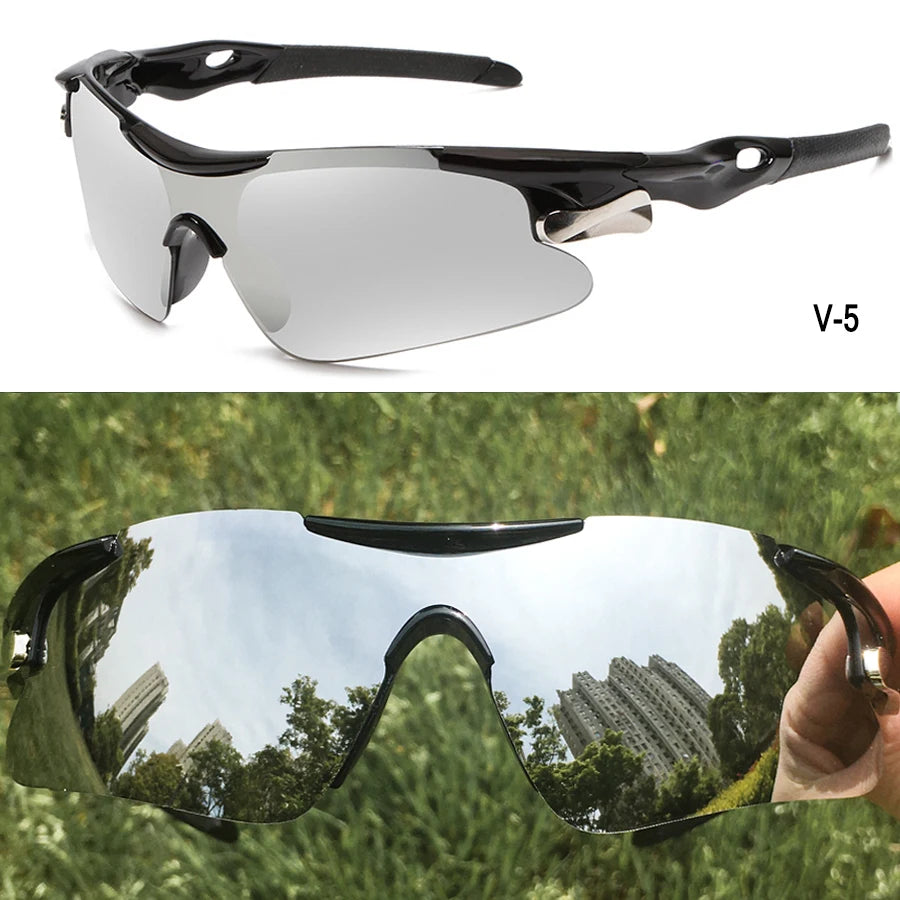 2026 UV400 Outdoor Sport Cycling Sunglasses Windproof Mountain Bike Bicycle Glasses for Men And Women Hiking Running