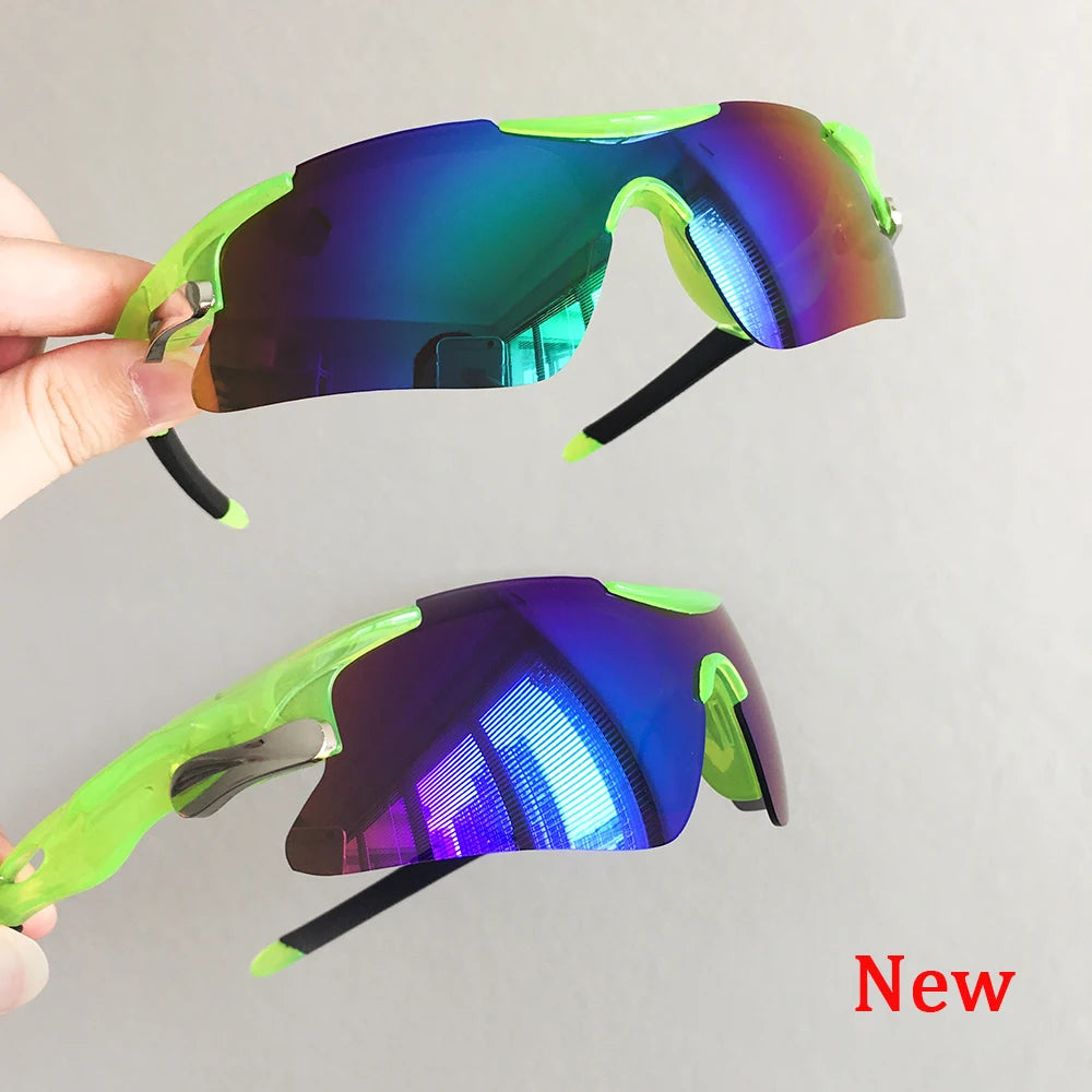2026 UV400 Outdoor Sport Cycling Sunglasses Windproof Mountain Bike Bicycle Glasses for Men And Women Hiking Running