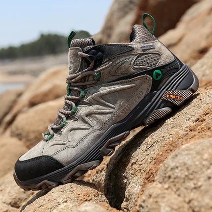 HUMTTO Hiking Shoes Men Winter Outdoor Sports Climbing Shoes Hunting Shoes Warm Women Trekking Sneakers Ankle Boots Tactical