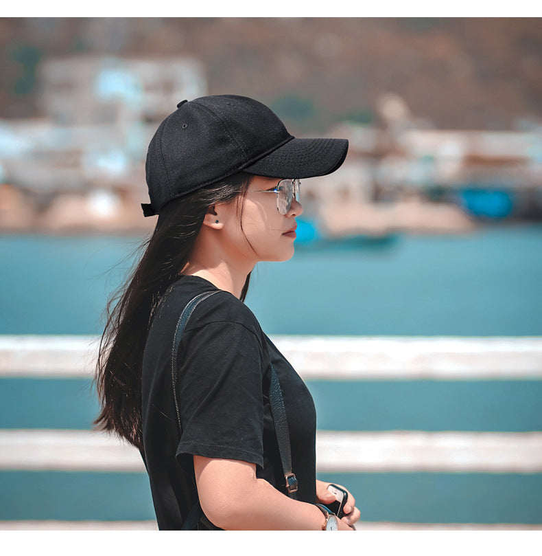 Custom Logo Cotton Soft Top Baseball Cap For Women Men Classics Simple Adjustable Dad Hat Outdoor Sport Dad Hats Wholesale